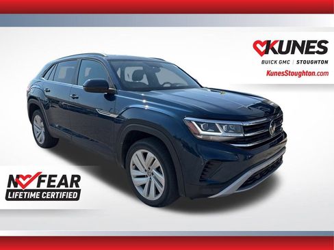Used 2021 Volkswagen Atlas Cross Sport SE w/ Panoramic Sunroof Package image 1