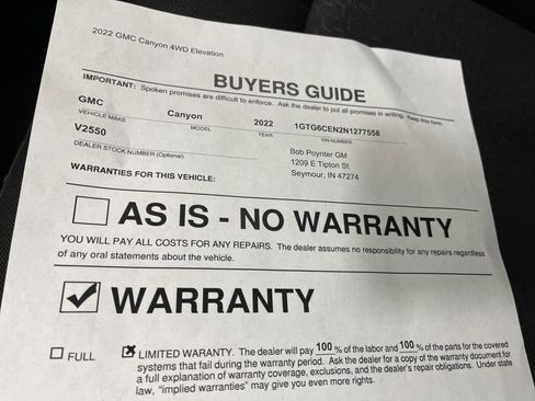 Used 2022 GMC Canyon Elevation w/ Trailering Package image 27