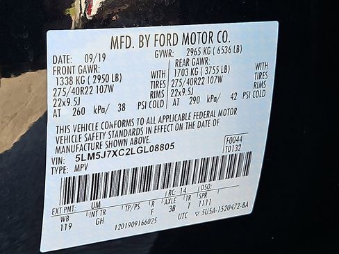 Used 2020 Lincoln Aviator Reserve w/ Equipment Group 202A image 31