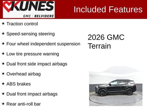 Used 2026 GMC Terrain Elevation w/ Elevation Premium Package AWD/4WD image 3