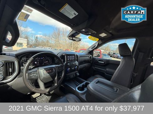 Used 2021 GMC Sierra 1500 AT4 w/ Technology Package AWD/4WD image 12