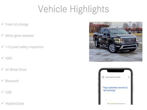 Used 2021 Nissan Titan SL w/ Moonroof Package image 6