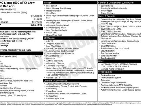 Used 2022 GMC Sierra 1500 AT4X image 36