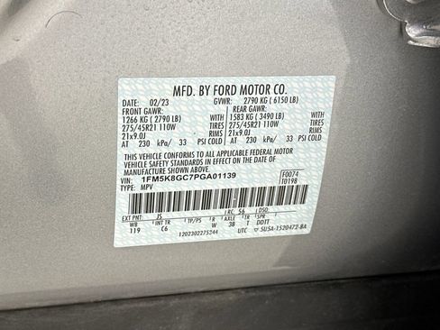 Used 2023 Ford Explorer ST w/ Equipment Group 401A AWD/4WD image 31