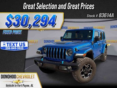 Used 2021 Jeep Wrangler Unlimited Rubicon 4xe w/ Steel Bumper Group