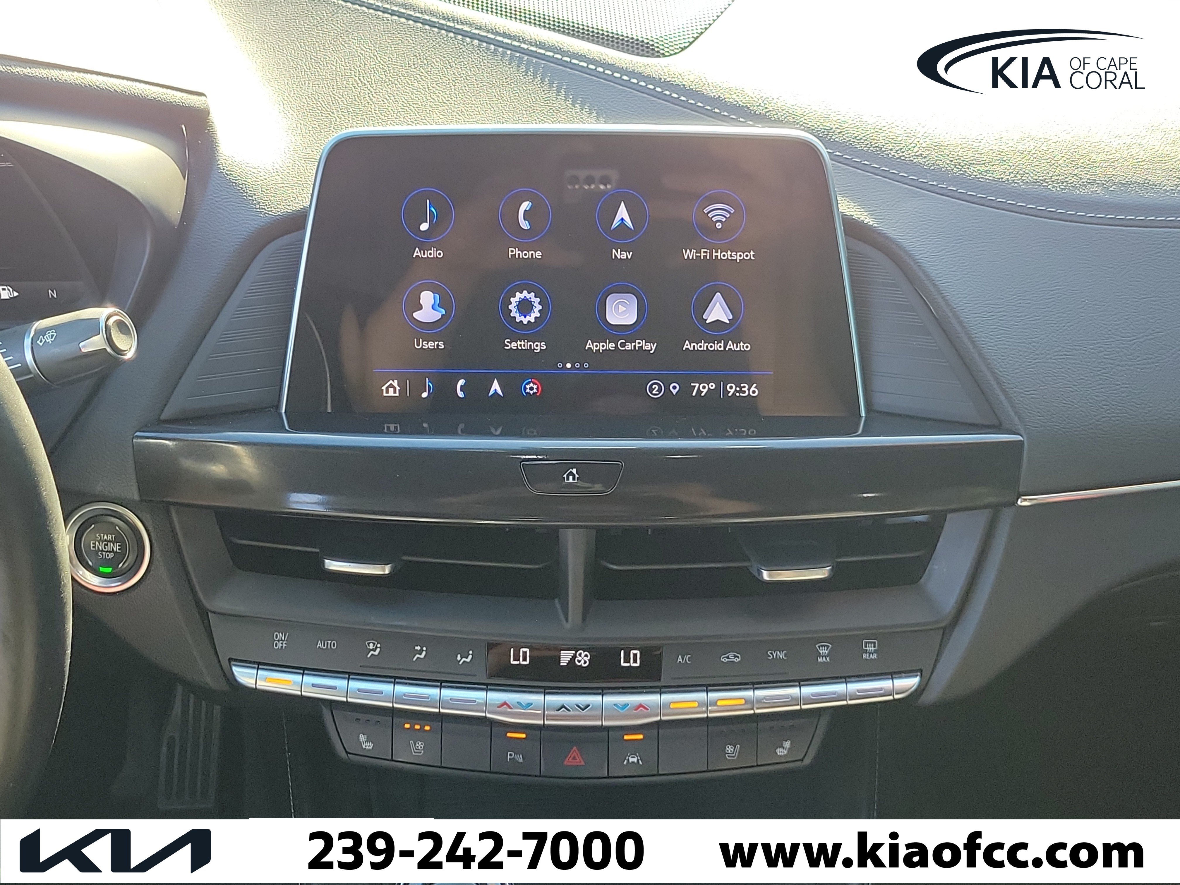Used 2022 Cadillac CT4 V Blackwing w/ Driver Assist Package RWD image 19