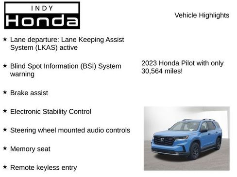 Used 2023 Honda Pilot TrailSport image 7