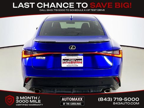 Used 2025 Lexus IS 350 F Sport w/ Accessory Package RWD image 6