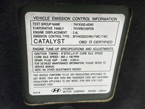 Used 2007 Hyundai Sonata GLS image 30