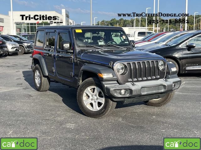 Used 2021 Jeep Wrangler Unlimited Sport AWD/4WD image 1