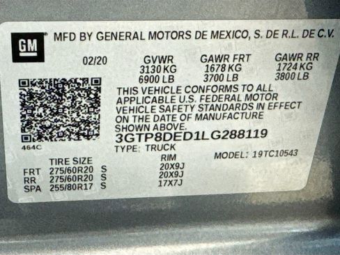 Used 2020 GMC Sierra 1500 SLT image 33