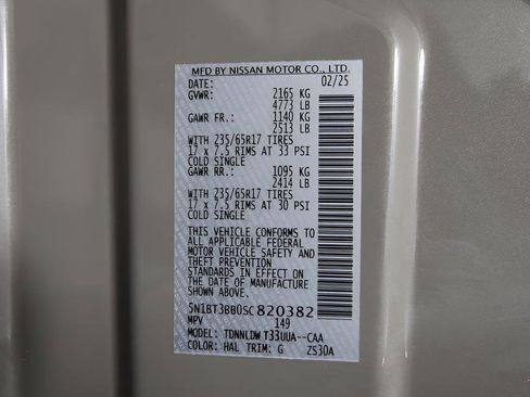 Used 2025 Nissan Rogue SV w/ Rock Creek Premium Package AWD/4WD image 37