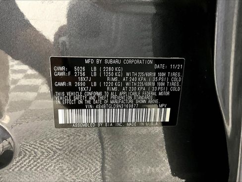 Used 2022 Subaru Outback Onyx Edition XT image 20