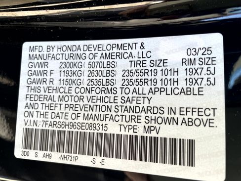 Certified 2025 Honda CR-V Sport Touring image 23