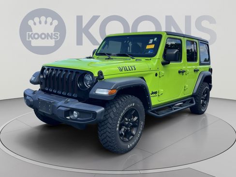Used 2021 Jeep Wrangler Unlimited Sport AWD/4WD image 1