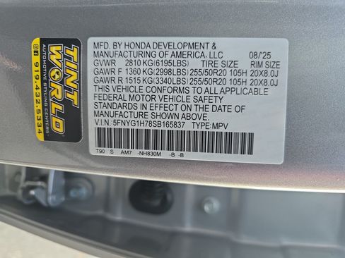 Used 2025 Honda Pilot Touring image 37