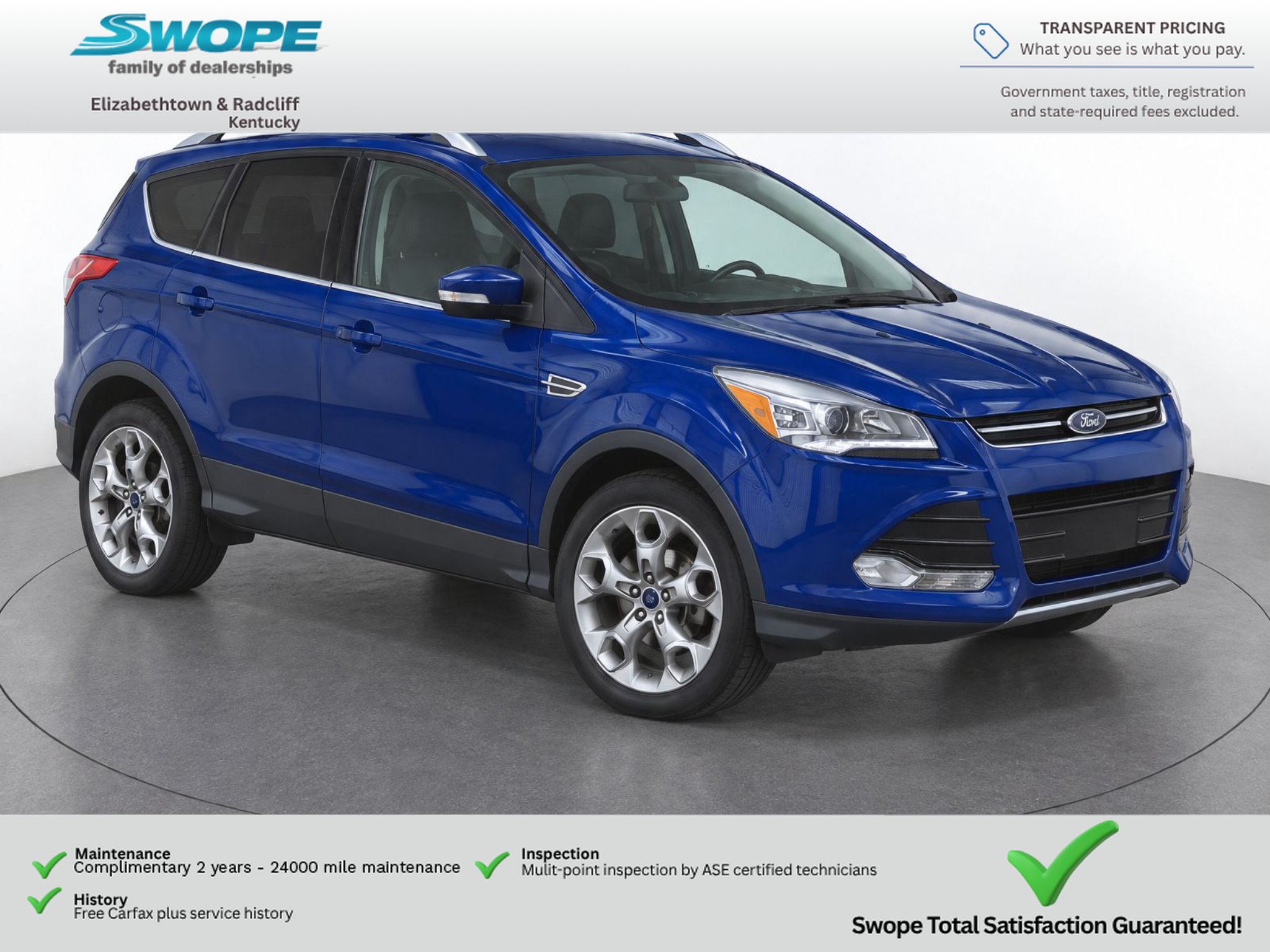 Used 2014 Ford Escape Titanium w/ Equipment Group 401A AWD/4WD image 3