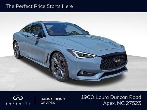 Used 2021 INFINITI Q60 Red Sport 400 w/ Proactive Package RWD image 1