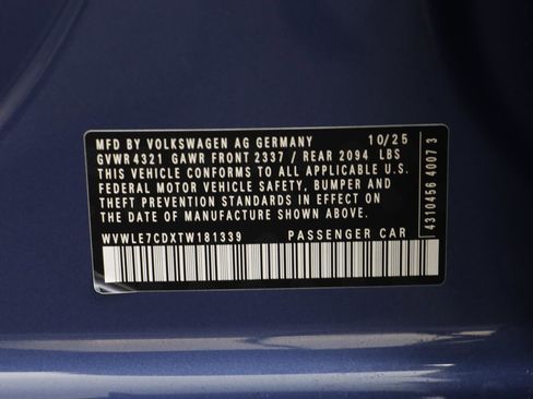 New 2026 Volkswagen Golf S image 26