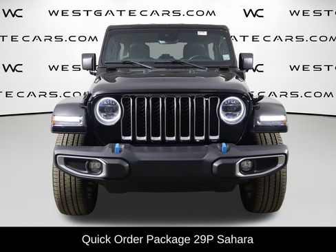 Used 2023 Jeep Wrangler Sahara 4xe w/ Cold Weather Group image 2