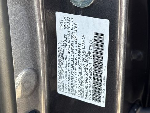 Used 2022 Honda Ridgeline RTL image 27