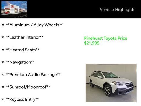 Used 2022 Subaru Outback Limited image 13