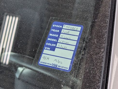 Used 2018 Nissan Versa SV w/ SV Special Edition Package image 23