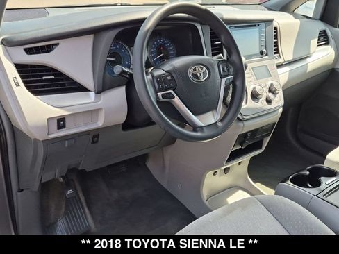 Used 2018 Toyota Sienna LE w/ Carpet Mat Package FWD image 2