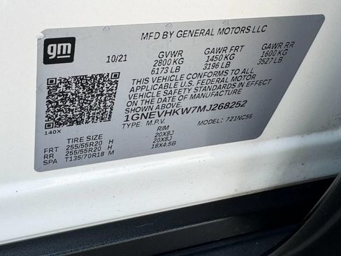Used 2021 Chevrolet Traverse LT w/ LT Premium Package AWD/4WD image 26