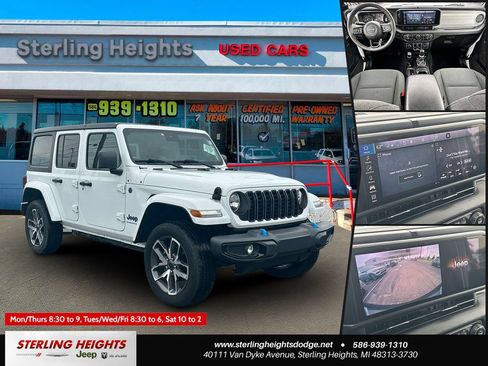 Used 2024 Jeep Wrangler Unlimited w/ Convenience Group AWD/4WD image 1