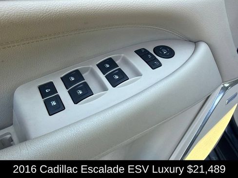 Used 2016 Cadillac Escalade ESV Luxury RWD image 12