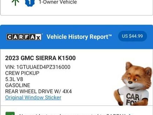 Used 2023 GMC Sierra 1500 Pro w/ Graphite Edition image 4