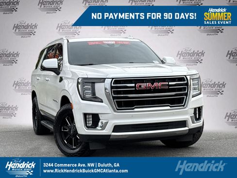 Used 2022 GMC Yukon SLT w/ SLT Premium Package RWD image 1