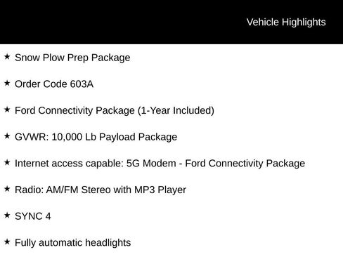 New 2026 Ford F250 XLT w/ Snow Plow Prep Package image 4