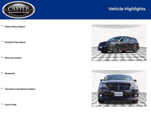 Used 2017 Dodge Grand Caravan SXT w/ Blacktop Package FWD image 4
