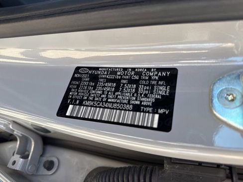 Certified 2022 Hyundai Kona Limited w/ Cargo Package image 31