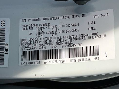 Used 2019 Toyota Tacoma TRD Pro AWD/4WD image 33