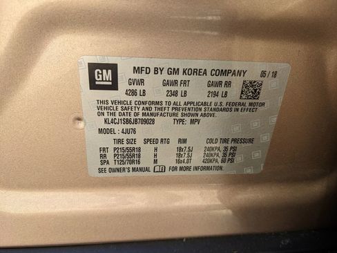 Used 2018 Buick Encore Sport Touring w/ Safety Package image 37