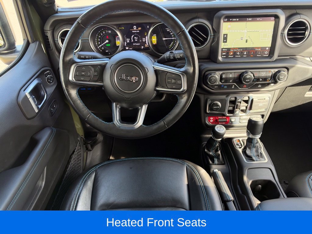 Certified 2023 Jeep Wrangler Unlimited Rubicon 4xe w/ Cold Weather Group AWD/4WD image 19