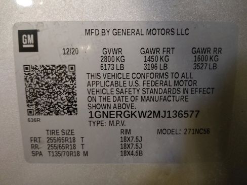 Used 2021 Chevrolet Traverse LT FWD image 33