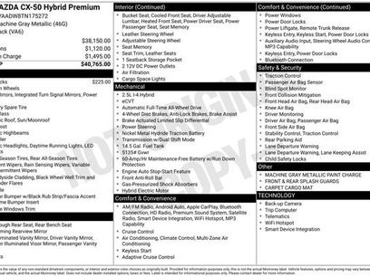New 2026 MAZDA CX-50 AWD 2.5 Hybrid w/ Premium Pkg