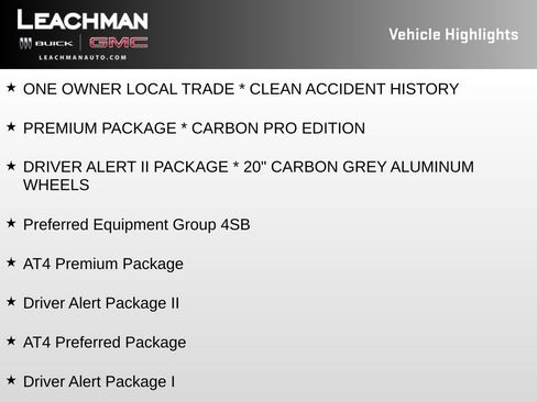 Certified 2022 GMC Sierra 1500 AT4 w/ AT4 Premium Package image 8