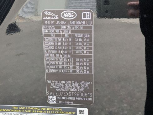 New 2026 Land Rover Defender 110 S AWD/4WD image 31
