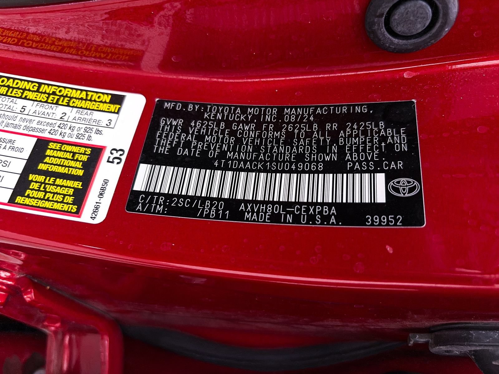Used 2025 Toyota Camry XSE w/ Premium Package FWD image 42