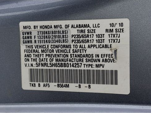 Used 2011 Honda Odyssey EX-L image 34