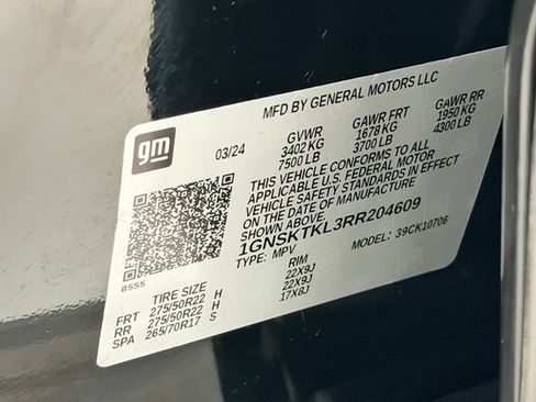 Certified 2024 Chevrolet Tahoe High Country AWD/4WD image 26