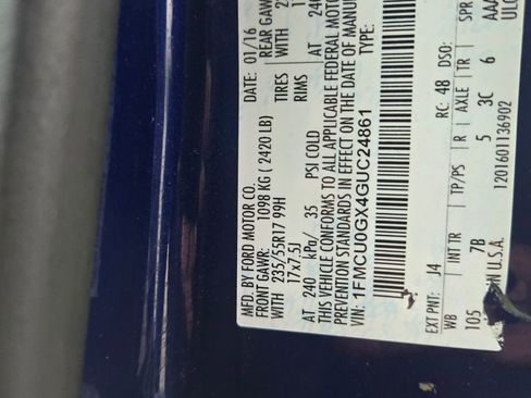 Used 2016 Ford Escape SE w/ Equipment Group 201A image 12