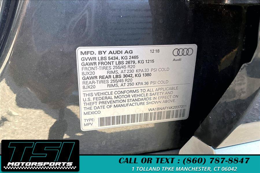 Used 2019 Audi Q5 2.0T Premium Plus w/ Premium Plus Package AWD/4WD image 32