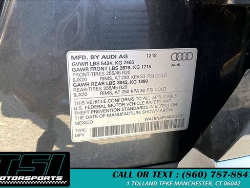 Used 2019 Audi Q5 2.0T Premium Plus w/ Premium Plus Package AWD/4WD image 32