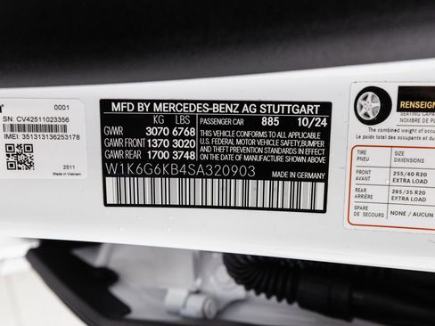 Used 2025 Mercedes-Benz S 580e 4MATIC Sedan image 37